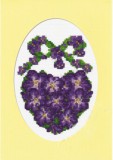 Набор для вышивания Марья Искусница 10.002.01 Фиалковое сердце