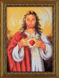 Набор для вышивания иконы бисером Кроше В-193 Иисус Христос