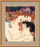 Материнская любовь. по мотивам картины Г.Климт
