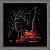 Набор для вышивания Риолис 1239 Натюрморт с красным вином 	