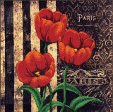 Набор для вышивки бисером Магия канвы Б-065 Французские тюльпаны
