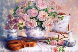 Розы и скрипка