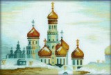 Колокольня Ивана Великого и купола Успенского собора