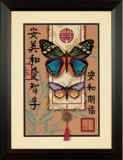 Набор для вышивания DIMENSIONS Азиатские бабочки