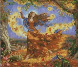 Набор для вышивания DIMENSIONS Осенняя фея