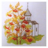 Набор для вышивания РТО Осенняя церковь