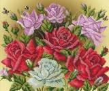 Набор для вышивки бисером Русская Искусница Аромат роз