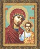 Набор для вышивания Золотое Руно ПИ-001 Казанская икона Божьей Матери