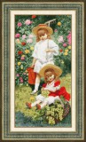 Набор для вышивания Золотое Руно МК-038 Портрет детей