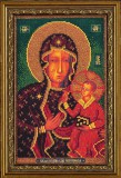 Набор для вышивания иконы бисером Кроше В-194 Ченстоховская Богородица