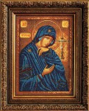 Набор для вышивания иконы бисером Кроше В-195 Ахтырская Богородица