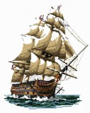 Набор для вышивания Белоснежка В-1001 Корабль Виктория