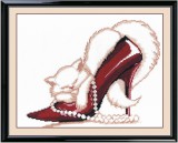 Набор для вышивания Овен 279 Красная туфелька