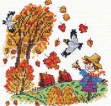Набор для вышивания Чудесная игла 37-03 Рыжая осень