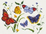 Набор для вышивания Чудесная игла 42-01 Танец бабочек-1