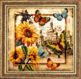 Набор для вышивания бисером Butterfly 114 Привет из Украины