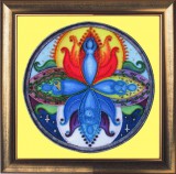 Набор для вышивания бисером Butterfly 120 Богиня Мандала