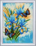 Набор для вышивания бисером Butterfly 125 Небесные цветы