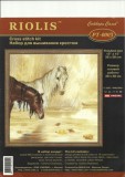 Набор для вышивания Риолис РТ-0003 Лошади под дождем
