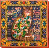 Мозаика с котом