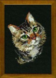 Набор для вышивания Риолис 766 Серая кошка