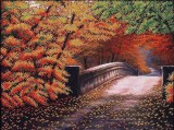  Осенний мостик