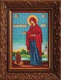 Набор для вышивания иконы бисером Кроше В-196 Богородица Геронтисса