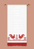 Набор для вышивания крестом Овен 183 (П) Рушник "Петухи"
